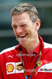 James Allison (GBR) Ferrari Chassis Technical Director. 09.04.2015. Formula 1 World Championship, Rd 3, Chinese Grand Prix, Shanghai, China, Preparation Day.