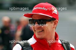 Kimi Raikkonen (FIN) Ferrari. 09.04.2015. Formula 1 World Championship, Rd 3, Chinese Grand Prix, Shanghai, China, Preparation Day.