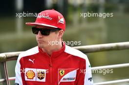 Kimi Raikkonen (FIN) Ferrari. 09.04.2015. Formula 1 World Championship, Rd 3, Chinese Grand Prix, Shanghai, China, Preparation Day.