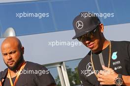 Lewis Hamilton (GBR) Mercedes AMG F1. 08.05.2015. Formula 1 World Championship, Rd 5, Spanish Grand Prix, Barcelona, Spain, Practice Day.