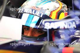 Carlos Sainz (ESP), Scuderia Toro Rosso  08.05.2015. Formula 1 World Championship, Rd 5, Spanish Grand Prix, Barcelona, Spain, Practice Day.