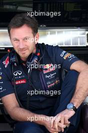 Christian Horner (GBR), Red Bull Racing, Sporting Director  08.05.2015. Formula 1 World Championship, Rd 5, Spanish Grand Prix, Barcelona, Spain, Practice Day.