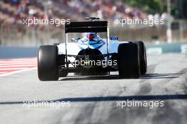 Susie Wolff (GBR) Williams FW37 Development Driver. 08.05.2015. Formula 1 World Championship, Rd 5, Spanish Grand Prix, Barcelona, Spain, Practice Day.