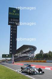 Nico Rosberg (GER) Mercedes AMG F1 W06. 08.05.2015. Formula 1 World Championship, Rd 5, Spanish Grand Prix, Barcelona, Spain, Practice Day.