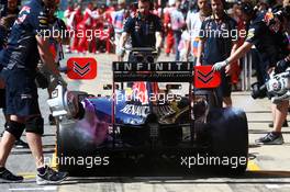 Daniil Kvyat (RUS) Red Bull Racing RB11. 08.05.2015. Formula 1 World Championship, Rd 5, Spanish Grand Prix, Barcelona, Spain, Practice Day.
