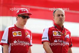 Kimi Raikkonen (FIN), Scuderia Ferrari  08.05.2015. Formula 1 World Championship, Rd 5, Spanish Grand Prix, Barcelona, Spain, Practice Day.