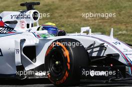Felipe Massa (BRA) Williams FW37. 08.05.2015. Formula 1 World Championship, Rd 5, Spanish Grand Prix, Barcelona, Spain, Practice Day.