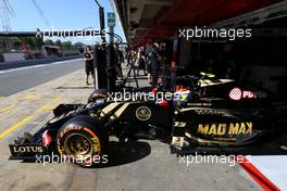 Pastor Maldonado (VEN), Lotus F1 Team  08.05.2015. Formula 1 World Championship, Rd 5, Spanish Grand Prix, Barcelona, Spain, Practice Day.