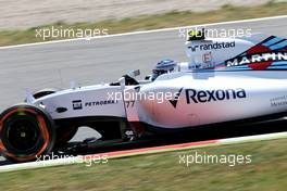 Valtteri Bottas (FIN), Williams F1 Team  08.05.2015. Formula 1 World Championship, Rd 5, Spanish Grand Prix, Barcelona, Spain, Practice Day.
