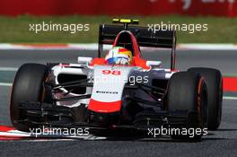 Roberto Merhi (ESP) Manor Marussia F1 Team. 08.05.2015. Formula 1 World Championship, Rd 5, Spanish Grand Prix, Barcelona, Spain, Practice Day.
