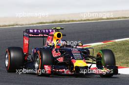 Daniil Kvyat (RUS) Red Bull Racing RB11. 08.05.2015. Formula 1 World Championship, Rd 5, Spanish Grand Prix, Barcelona, Spain, Practice Day.