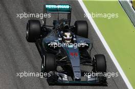 Lewis Hamilton (GBR) Mercedes AMG F1 W06. 08.05.2015. Formula 1 World Championship, Rd 5, Spanish Grand Prix, Barcelona, Spain, Practice Day.