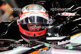 Nico Hulkenberg (GER) Sahara Force India F1 VJM08. 08.05.2015. Formula 1 World Championship, Rd 5, Spanish Grand Prix, Barcelona, Spain, Practice Day.
