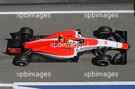Roberto Merhi (ESP) Manor Marussia F1 Team. 08.05.2015. Formula 1 World Championship, Rd 5, Spanish Grand Prix, Barcelona, Spain, Practice Day.