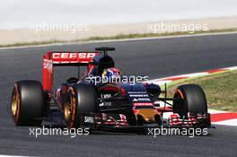Max Verstappen (NLD) Scuderia Toro Rosso STR10. 08.05.2015. Formula 1 World Championship, Rd 5, Spanish Grand Prix, Barcelona, Spain, Practice Day.