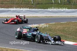 Nico Rosberg (GER) Mercedes AMG F1 W06. 10.05.2015. Formula 1 World Championship, Rd 5, Spanish Grand Prix, Barcelona, Spain, Race Day.