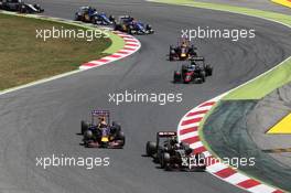 Pastor Maldonado (VEN) Lotus F1 E23. 10.05.2015. Formula 1 World Championship, Rd 5, Spanish Grand Prix, Barcelona, Spain, Race Day.