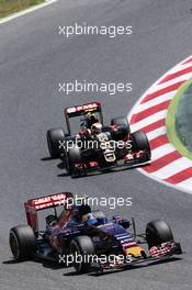 Carlos Sainz Jr (ESP) Scuderia Toro Rosso STR10. 10.05.2015. Formula 1 World Championship, Rd 5, Spanish Grand Prix, Barcelona, Spain, Race Day.