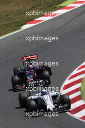 Felipe Massa (BRA) Williams FW37. 10.05.2015. Formula 1 World Championship, Rd 5, Spanish Grand Prix, Barcelona, Spain, Race Day.
