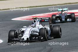 Valtteri Bottas (FIN) Williams FW37. 10.05.2015. Formula 1 World Championship, Rd 5, Spanish Grand Prix, Barcelona, Spain, Race Day.