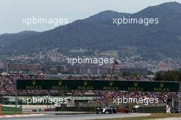 Lewis Hamilton (GBR) Mercedes AMG F1 W06. 10.05.2015. Formula 1 World Championship, Rd 5, Spanish Grand Prix, Barcelona, Spain, Race Day.