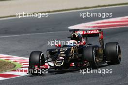 Romain Grosjean (FRA) Lotus F1 E23. 10.05.2015. Formula 1 World Championship, Rd 5, Spanish Grand Prix, Barcelona, Spain, Race Day.