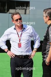 Ian Holmes (GBR) FOM Head of Media Rights. 09.05.2015. Formula 1 World Championship, Rd 5, Spanish Grand Prix, Barcelona, Spain, Qualifying Day.
