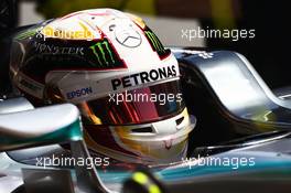 Lewis Hamilton (GBR) Mercedes AMG F1 W06. 09.05.2015. Formula 1 World Championship, Rd 5, Spanish Grand Prix, Barcelona, Spain, Qualifying Day.