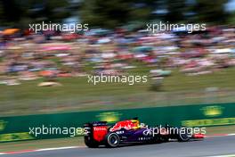 Daniel Ricciardo (AUS), Red Bull Racing  09.05.2015. Formula 1 World Championship, Rd 5, Spanish Grand Prix, Barcelona, Spain, Qualifying Day.