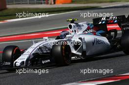 Valtteri Bottas (FIN) Williams FW37. 09.05.2015. Formula 1 World Championship, Rd 5, Spanish Grand Prix, Barcelona, Spain, Qualifying Day.