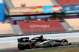 Nico Hulkenberg (GER), Sahara Force India  09.05.2015. Formula 1 World Championship, Rd 5, Spanish Grand Prix, Barcelona, Spain, Qualifying Day.