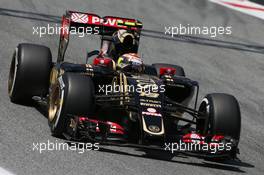 Pastor Maldonado (VEN) Lotus F1 E23. 09.05.2015. Formula 1 World Championship, Rd 5, Spanish Grand Prix, Barcelona, Spain, Qualifying Day.