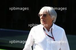 Bernie Ecclestone (GBR). 09.05.2015. Formula 1 World Championship, Rd 5, Spanish Grand Prix, Barcelona, Spain, Qualifying Day.
