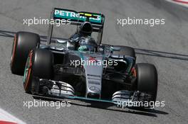 Nico Rosberg (GER) Mercedes AMG F1 W06. 09.05.2015. Formula 1 World Championship, Rd 5, Spanish Grand Prix, Barcelona, Spain, Qualifying Day.