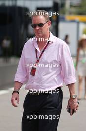 Ian Holmes (GBR) FOM TV Rights Director. 10.05.2015. Formula 1 World Championship, Rd 5, Spanish Grand Prix, Barcelona, Spain, Race Day.