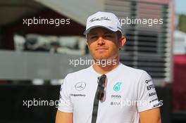 Nico Rosberg (GER) Mercedes AMG F1. 10.05.2015. Formula 1 World Championship, Rd 5, Spanish Grand Prix, Barcelona, Spain, Race Day.