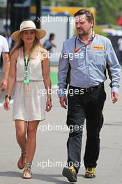 Paul Hembery (GBR) Pirelli Motorsport Director. 10.05.2015. Formula 1 World Championship, Rd 5, Spanish Grand Prix, Barcelona, Spain, Race Day.