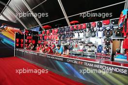 F1 Merchandise Stand. 07.05.2015. Formula 1 World Championship, Rd 5, Spanish Grand Prix, Barcelona, Spain, Preparation Day.