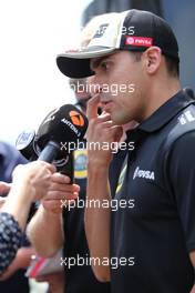 Pastor Maldonado (VEN), Lotus F1 Team  07.05.2015. Formula 1 World Championship, Rd 5, Spanish Grand Prix, Barcelona, Spain, Preparation Day.