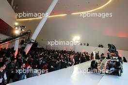 Sahara Force India F1 Team 2015 Livery unveil. 21.01.2015.  Force India F1 Team Livery Reveal, Soumaya Museum, Mexico City, Mexico.