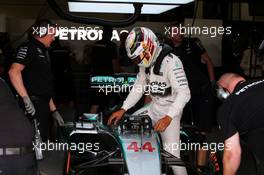 Lewis Hamilton (GBR) Mercedes AMG F1 W06. 03.07.2015. Formula 1 World Championship, Rd 9, British Grand Prix, Silverstone, England, Practice Day.