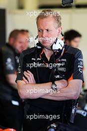 Andrew Green (GBR) Sahara Force India F1 Team Technical Director. 03.07.2015. Formula 1 World Championship, Rd 9, British Grand Prix, Silverstone, England, Practice Day.
