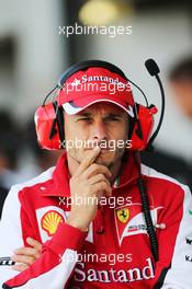 Giancarlo Fisichella (ITA) Ferrari Third Driver. 03.07.2015. Formula 1 World Championship, Rd 9, British Grand Prix, Silverstone, England, Practice Day.