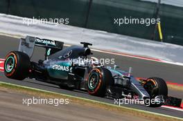 Lewis Hamilton (GBR) Mercedes AMG F1 W06. 03.07.2015. Formula 1 World Championship, Rd 9, British Grand Prix, Silverstone, England, Practice Day.