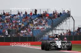 Nico Hulkenberg (GER) Sahara Force India F1 VJM08. 03.07.2015. Formula 1 World Championship, Rd 9, British Grand Prix, Silverstone, England, Practice Day.