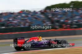Daniel Ricciardo (AUS) Red Bull Racing RB11. 03.07.2015. Formula 1 World Championship, Rd 9, British Grand Prix, Silverstone, England, Practice Day.