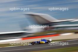 Felipe Nasr (BRA) Sauber C34. 03.07.2015. Formula 1 World Championship, Rd 9, British Grand Prix, Silverstone, England, Practice Day.