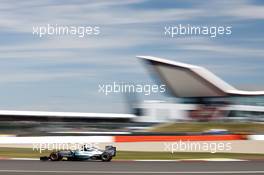 Lewis Hamilton (GBR) Mercedes AMG F1 W06. 03.07.2015. Formula 1 World Championship, Rd 9, British Grand Prix, Silverstone, England, Practice Day.