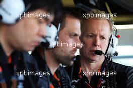 Andrew Green (GBR) Sahara Force India F1 Team Technical Director. 03.07.2015. Formula 1 World Championship, Rd 9, British Grand Prix, Silverstone, England, Practice Day.
