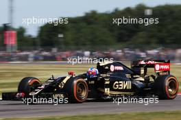 Jolyon Palmer (GBR) Lotus F1 E23 Test and Reserve Driver. 03.07.2015. Formula 1 World Championship, Rd 9, British Grand Prix, Silverstone, England, Practice Day.